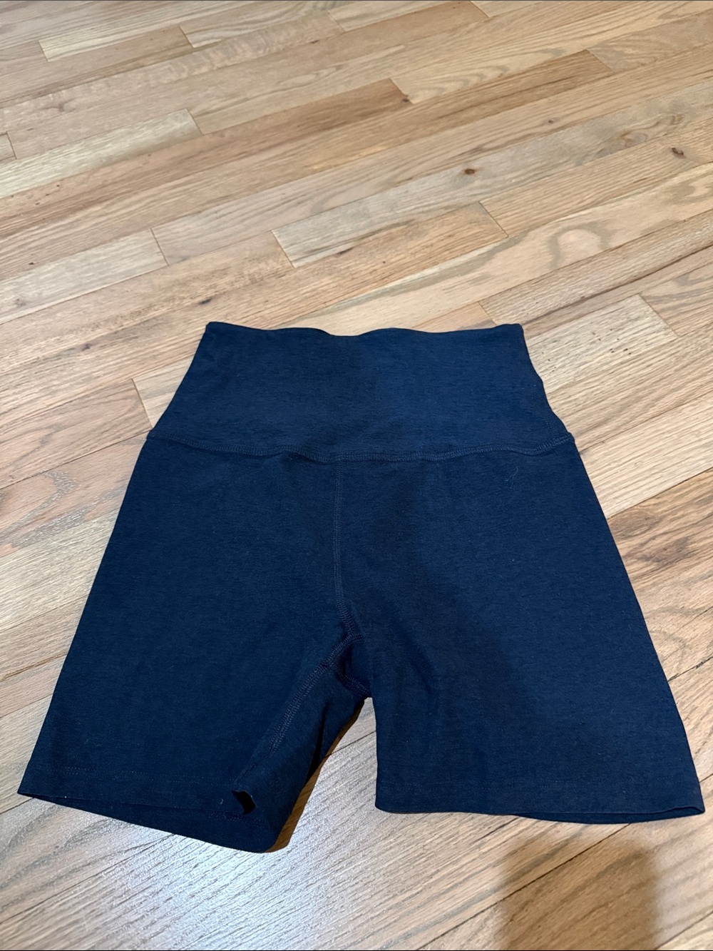 Beyond Yoga High-Waist Black Bike Shorts